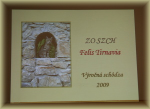 Výročná schôdza Felis Tirnavia – 7.3.2009